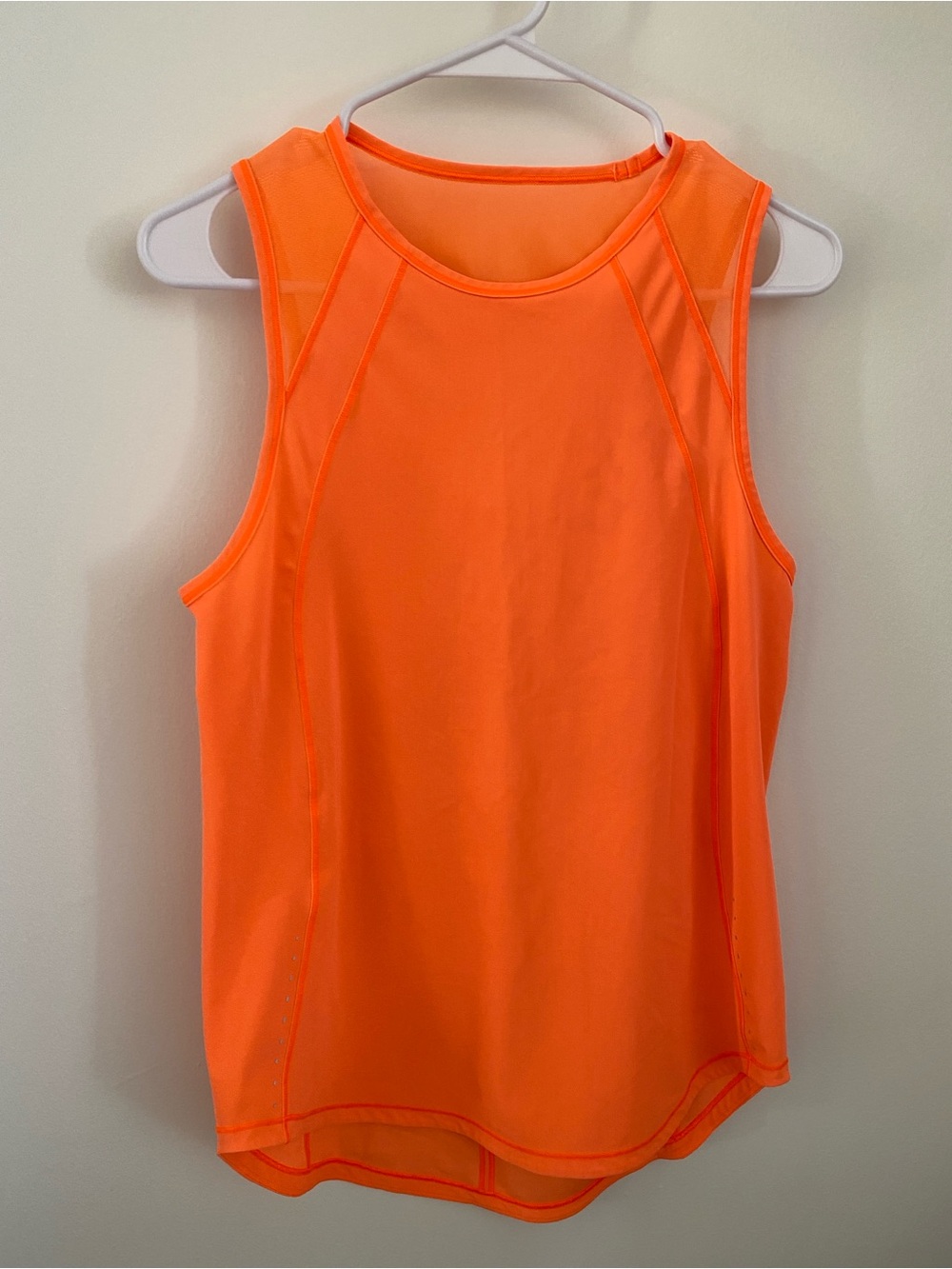 Lululemon Orange Athletic Tank